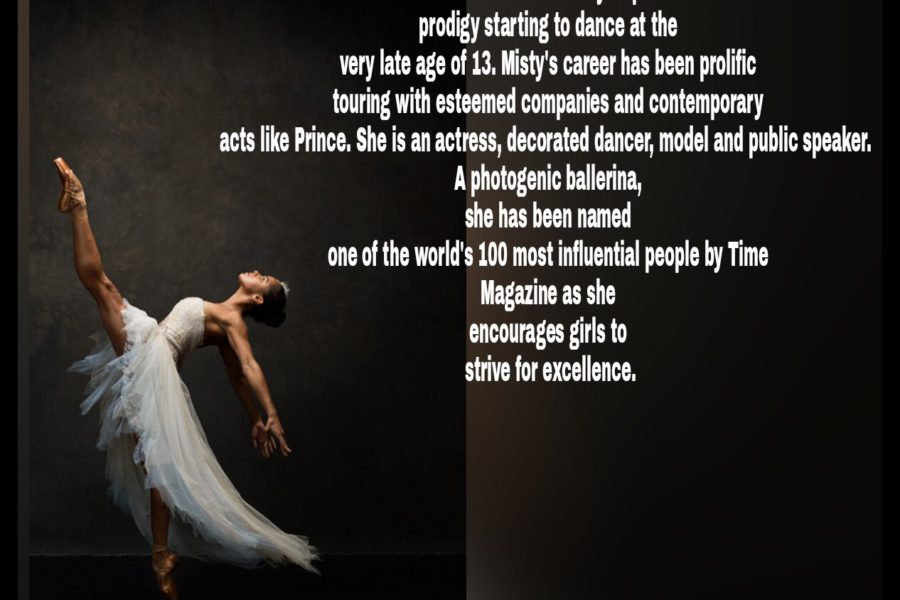 Black History Month; Trailblazer, Inspirational Human: Misty Copeland.