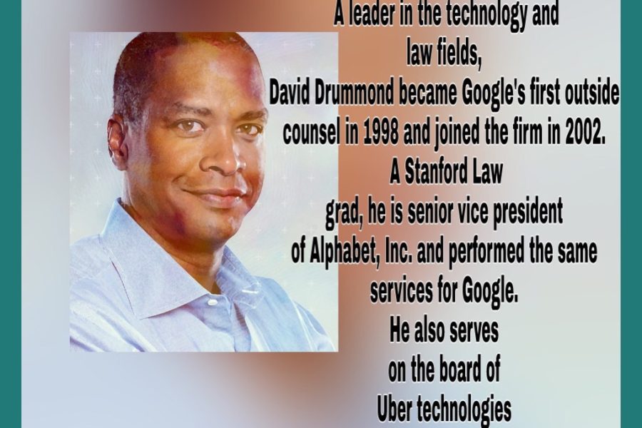 Black History Month; Trailblazer, Inspirational Human: David Drummond.