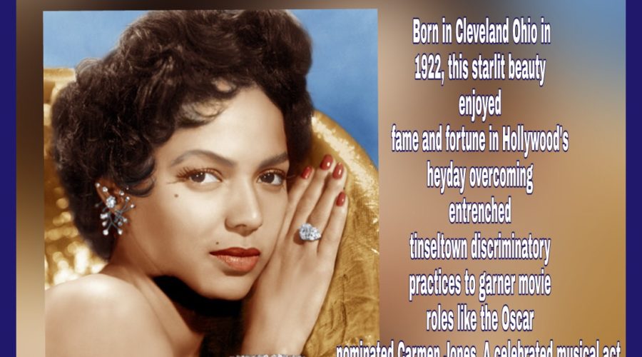 Black History Month; Trailblazer, Inspirational Human: Dorothy Jean Dandridge.