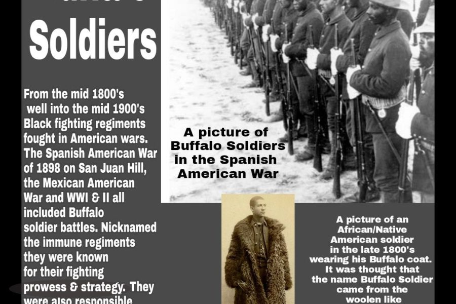 Celebrating Black History Month; Trailblazers, Inspirational Humans: Buffalo Soldiers, Henry Ossian Flipper and Lieutenant Col. Allen Allensworth.