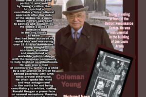 Black History Month; Coleman A. Young is a Trailblazer, Inspirational Human, American Politician and Mayor of Detroit