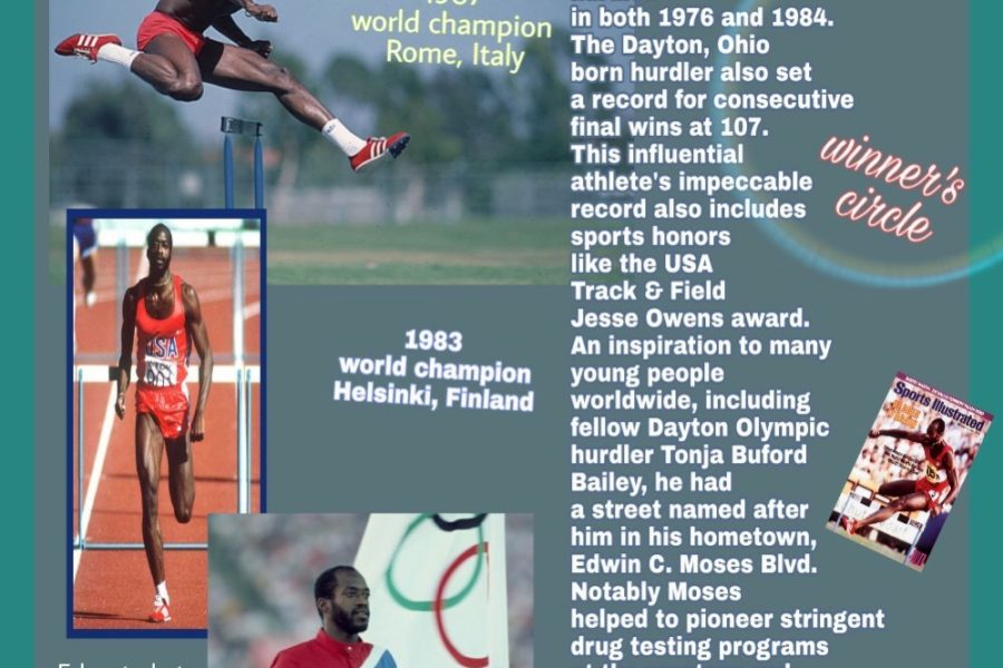 Black History Month; Celebrating Edwin Moses 400 Meter Hurdles Champion in both 1976 and 1984 Olympics in track and field. A trailblazer, inspirational human and athlete.