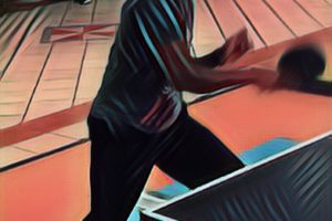 Ping Pong Tips and Spin Coach and Student Duel