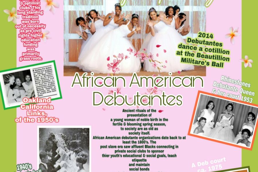 Black History Month: Rite of Spring, African American Debutantes.